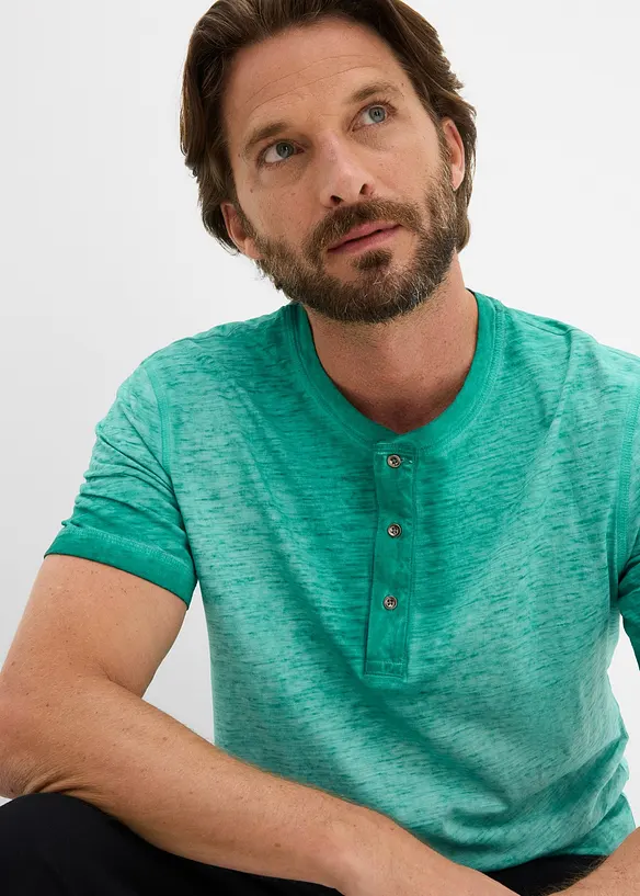 Farfarstr&ouml;ja i ekologisk bomull med tv&auml;ttad look, bonprix