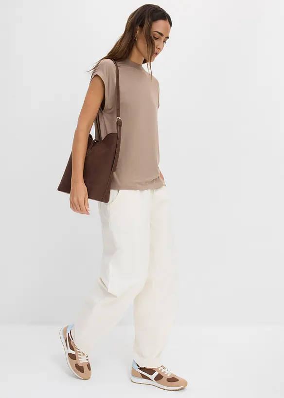 T-shirt i mjuk viskos, bonprix