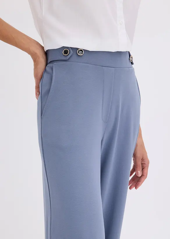 Jerseybyxa med dekorativ slejf, bonprix