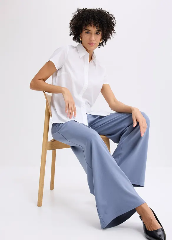 Jerseybyxa med dekorativ slejf, bonprix