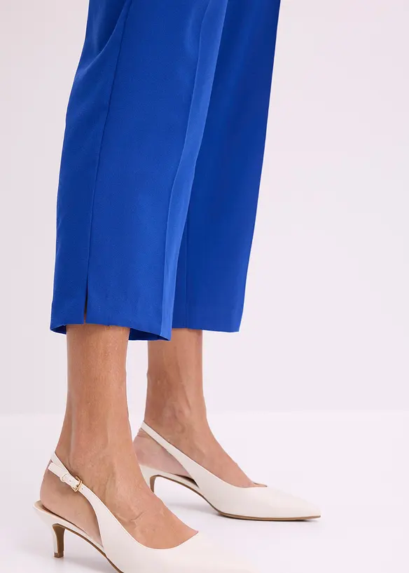 3/4-byxa med slits, bonprix