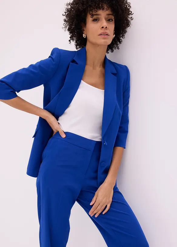 3/4-byxa med slits, bonprix