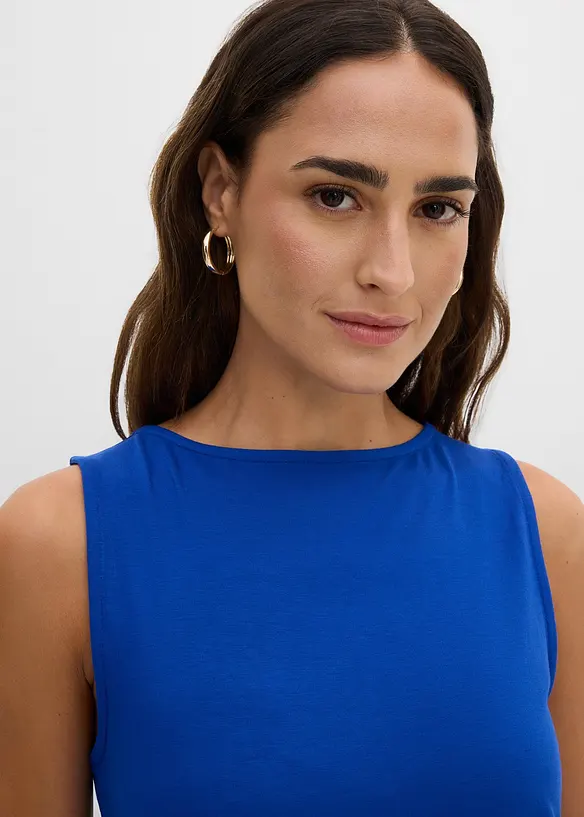 Linne i mjuk viskos (2-pack), bonprix