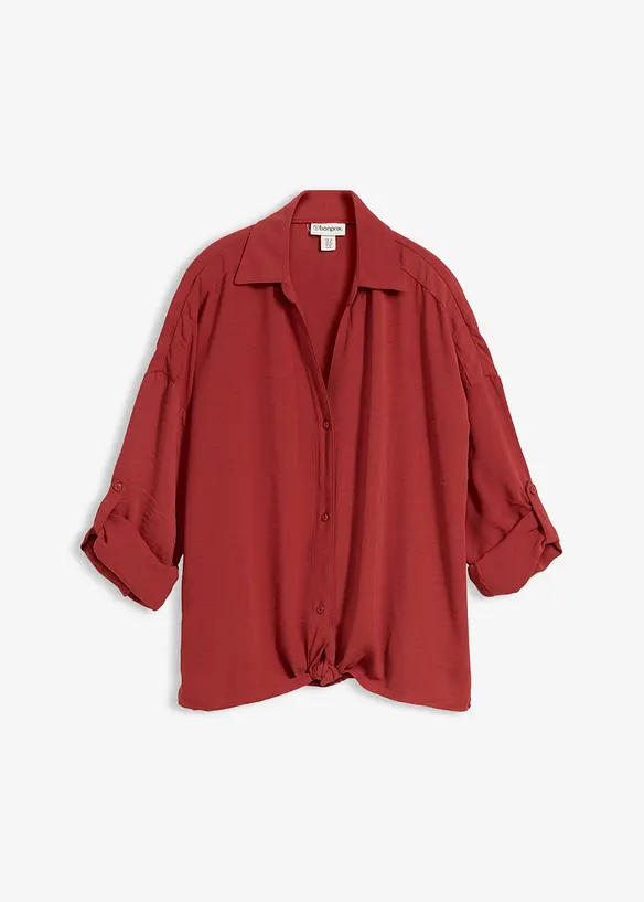 Blus i l&auml;tt kr&auml;pp, bonprix