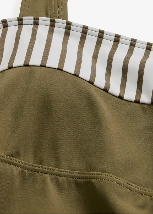 Tankini (2 delar) med breda axelband, bonprix