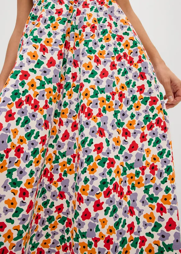 Jerseykl&auml;nning i bomull och viskos, bonprix