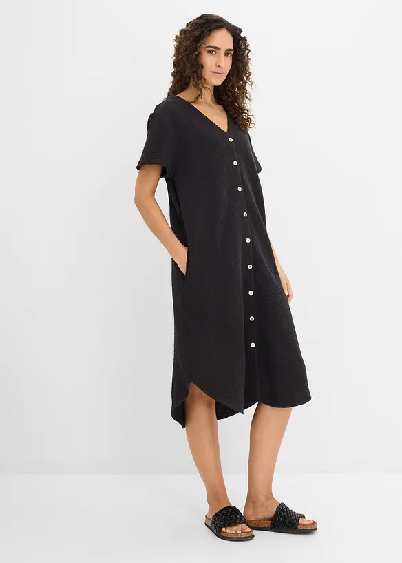 Bluskl&auml;nning i mjuk muslin, bonprix