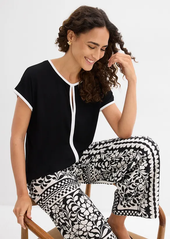 Topp med passpoaler, bonprix