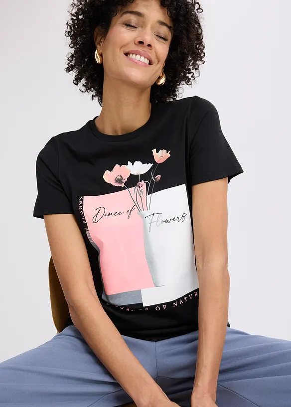 Topp i bomull, bonprix