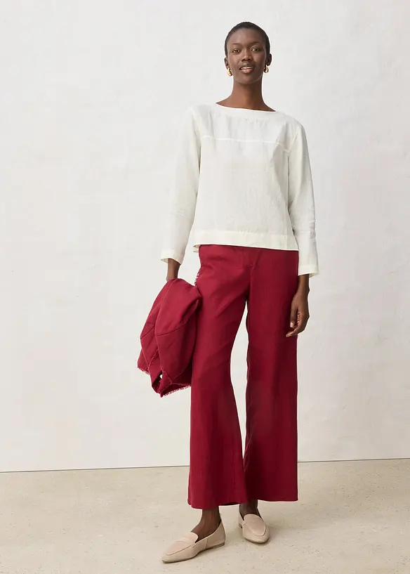 Tunika i rent lin, bonprix