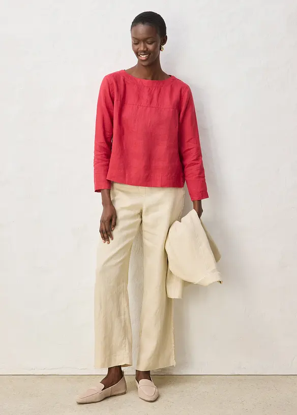 Tunika i rent lin, bonprix