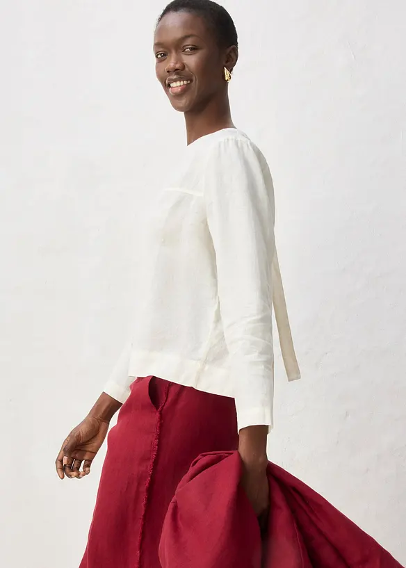 Tunika i rent lin, bonprix