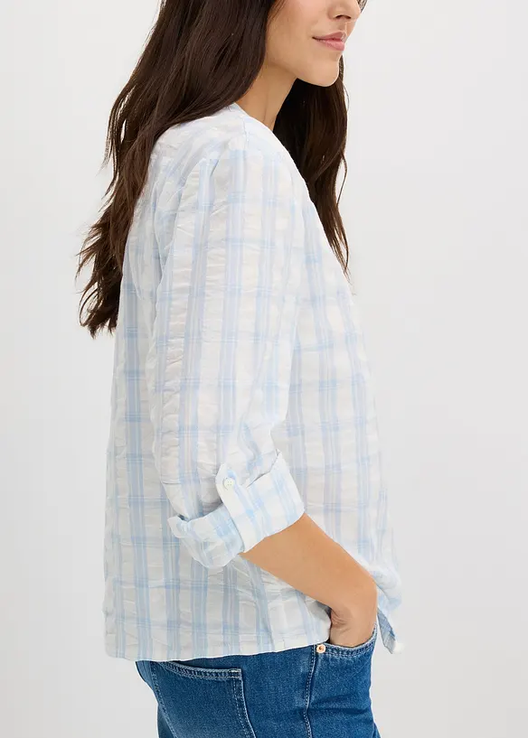 Blus i bomull, bonprix