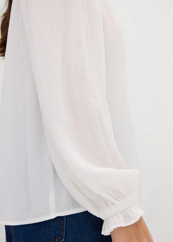 Blustunika i b&ouml;ljande viskos, bonprix