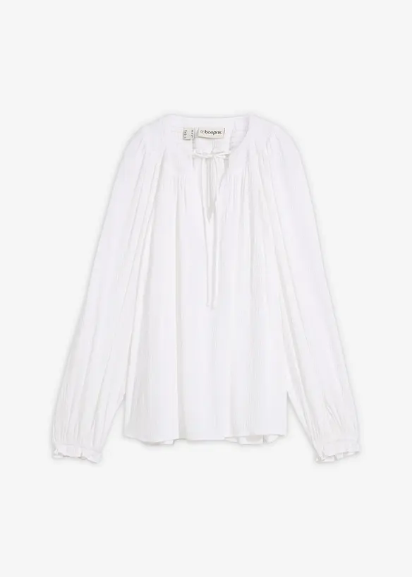 Blustunika i b&ouml;ljande viskos, bonprix