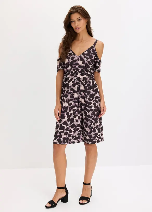 Minikl&auml;nning med cut-outs, bonprix