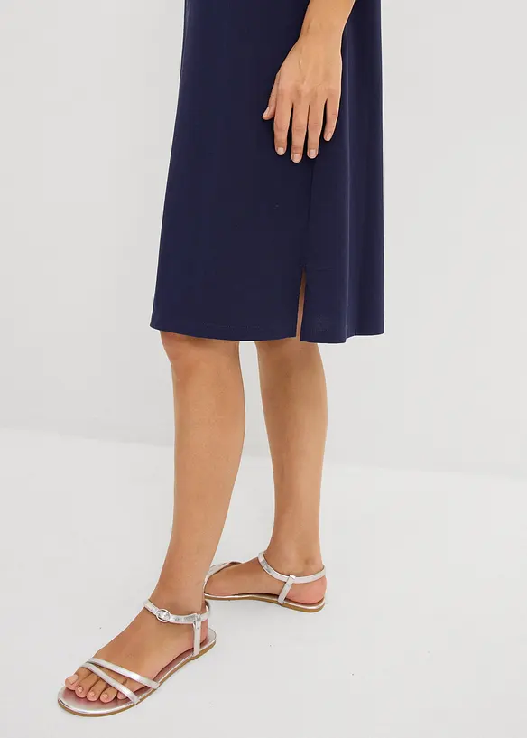 Bomullskl&auml;nning med pik&eacute;krage, bonprix