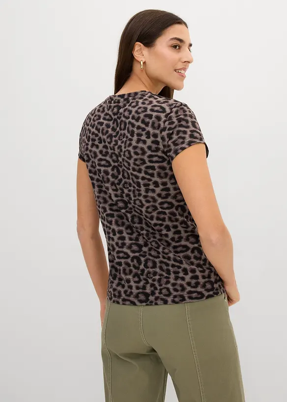 Topp (3-pack) i en mix av bomull och elastan, bonprix