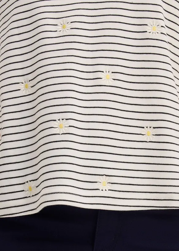 Randig T-shirt i bomull, bonprix