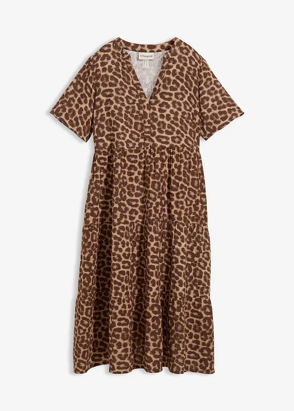 Kl&auml;nning av mjuk muslin, bonprix