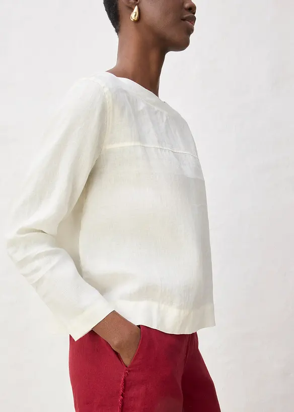 Tunika i rent lin, bonprix