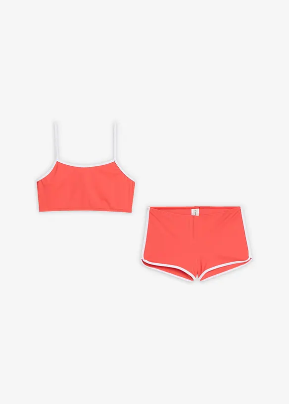 Bikini med kontrasterande s&ouml;mmar (2 delar), bonprix