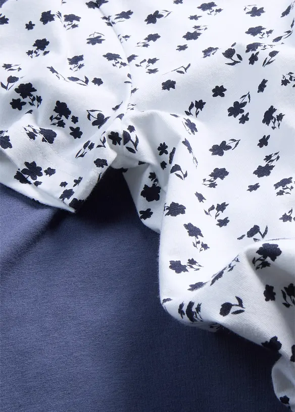 T-shirt i ekologisk bomull (2-pack), bonprix