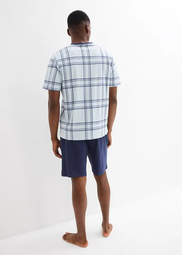 Kort pyjamas i bomull, bonprix