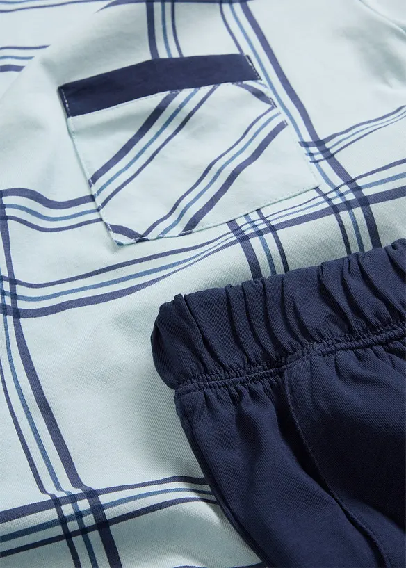 Kort pyjamas i bomull, bonprix
