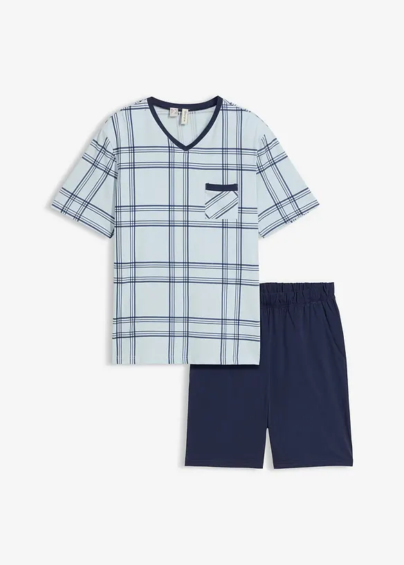 Kort pyjamas i bomull, bonprix