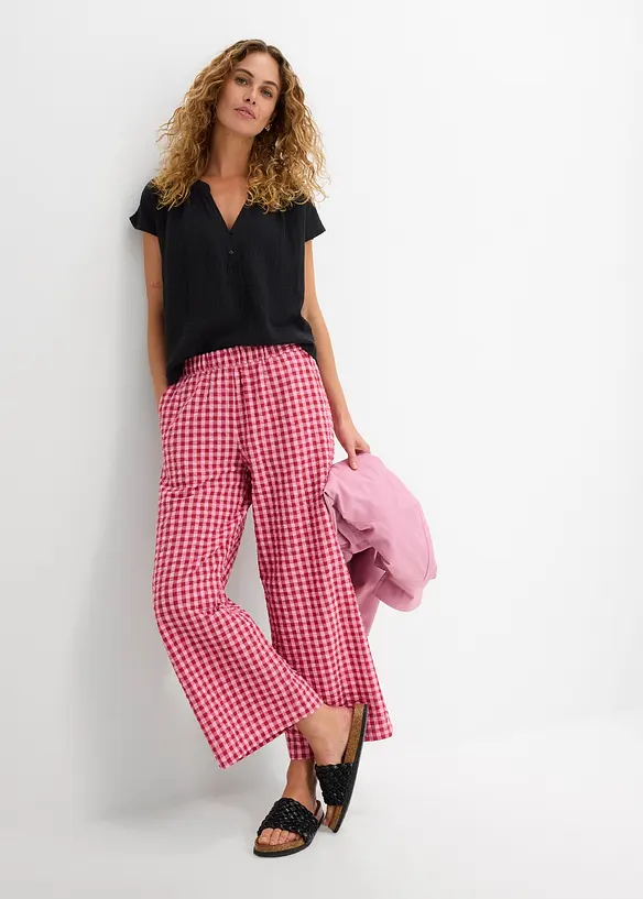 Culottebyxa av bomull, bonprix