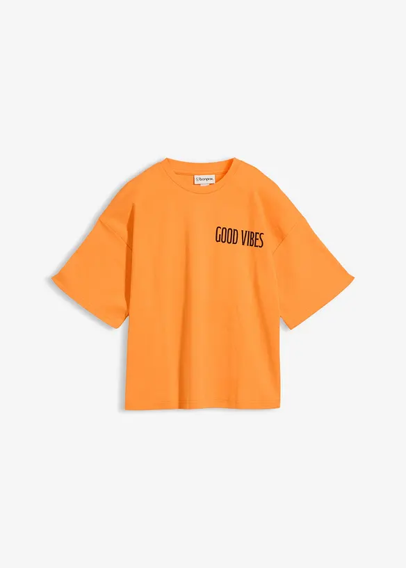 Oversizetopp av ekologisk bomull, bonprix