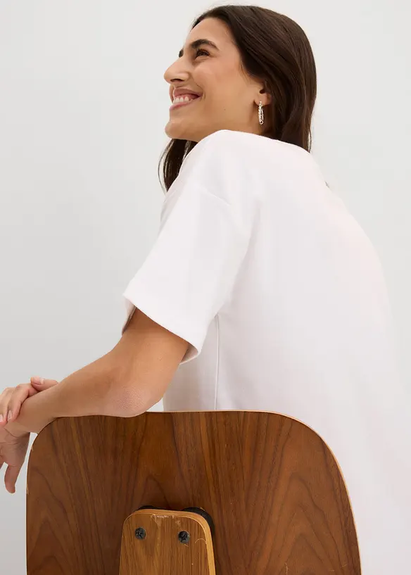 Ledig T-shirt i bomull, bonprix