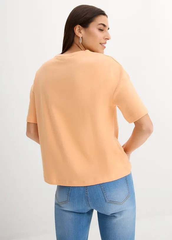 Ledig T-shirt i bomull, bonprix