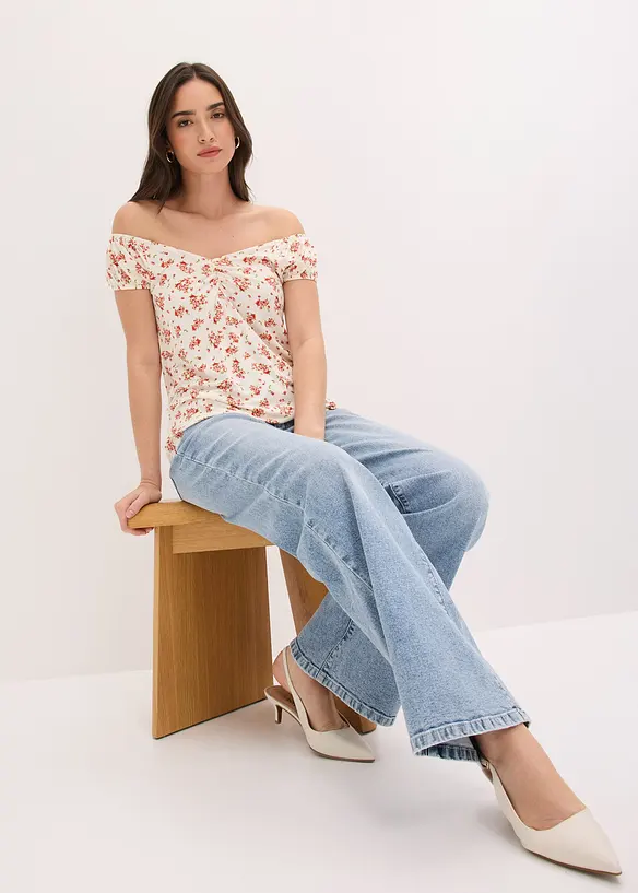 Topp i viskosmix, bonprix