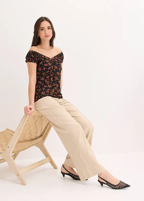 Topp i viskosmix, bonprix