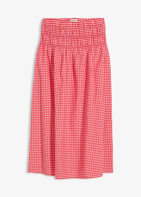 Maxikjol av elastisk bomullsmix, bonprix