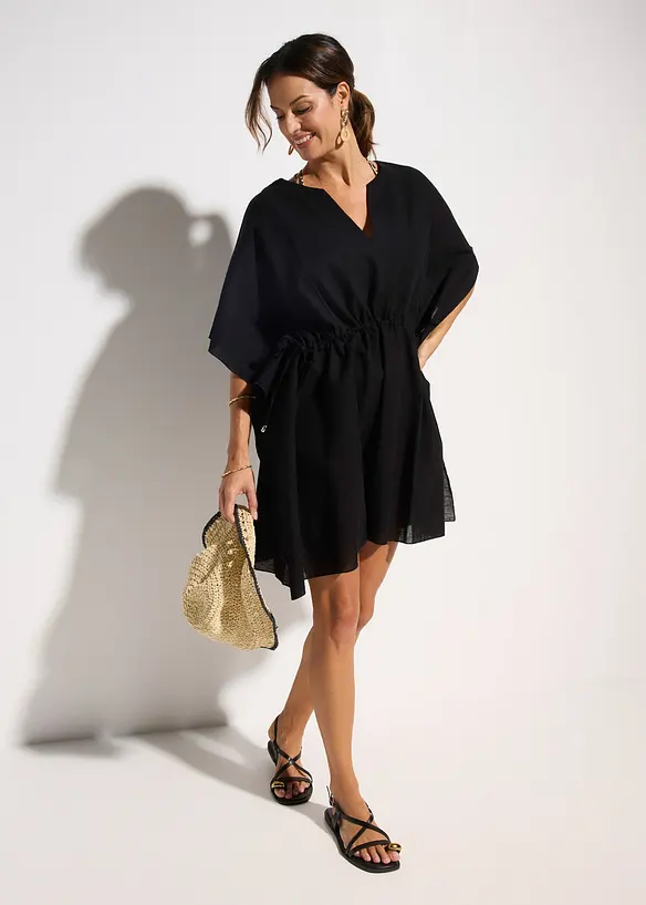 Strandtunika i bomull, bonprix