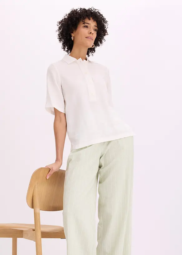 L&auml;tt transparent blustunika, bonprix