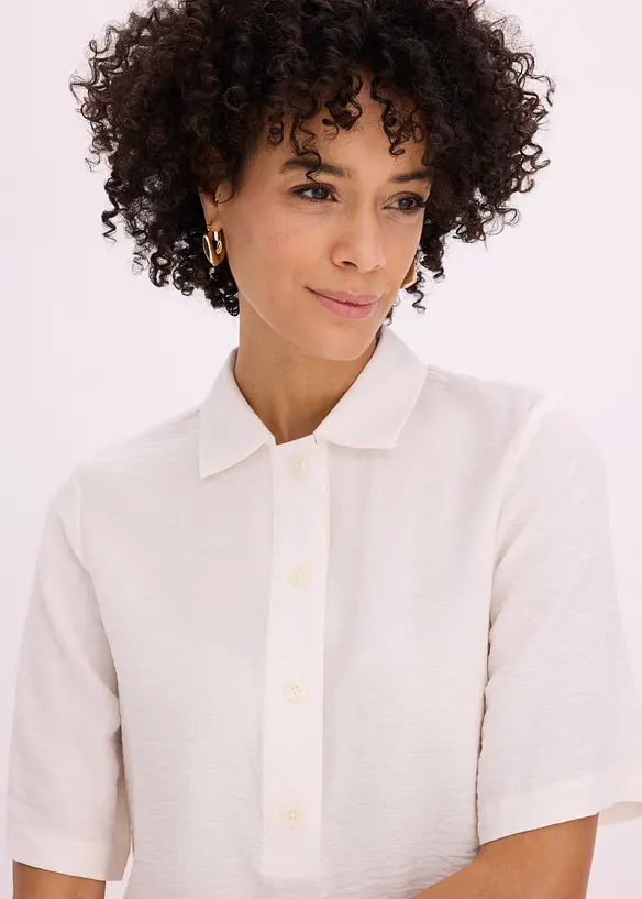 L&auml;tt transparent blustunika, bonprix