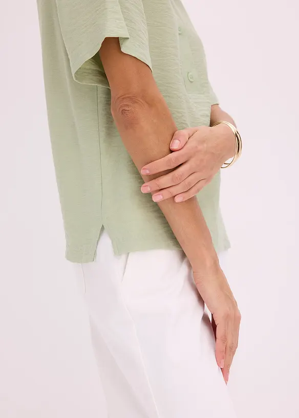 L&auml;tt transparent blustunika, bonprix