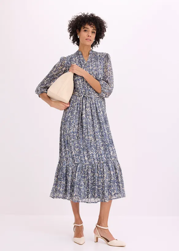 Bluskl&auml;nning i chiffong, bonprix