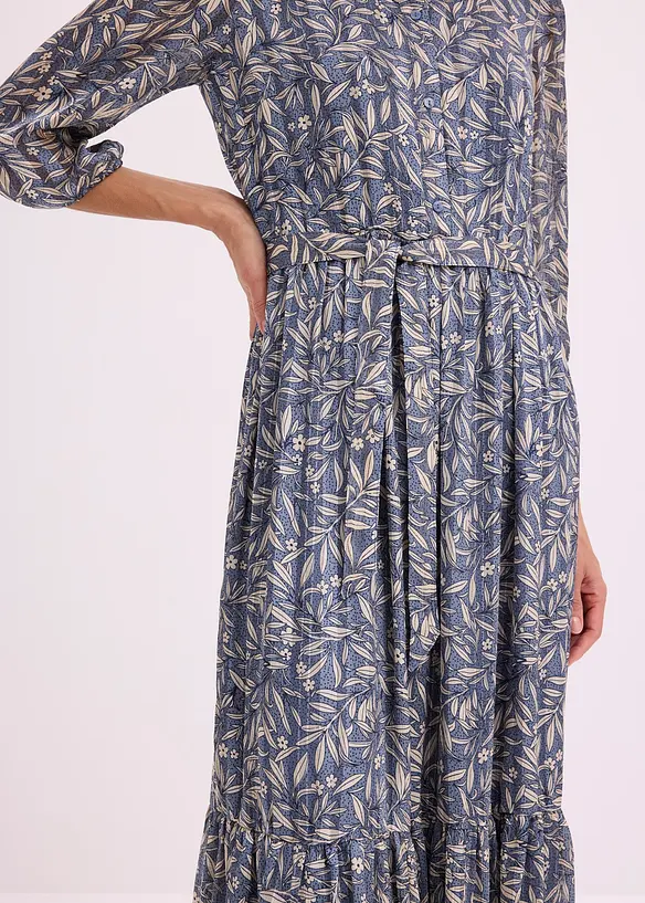 Bluskl&auml;nning i chiffong, bonprix