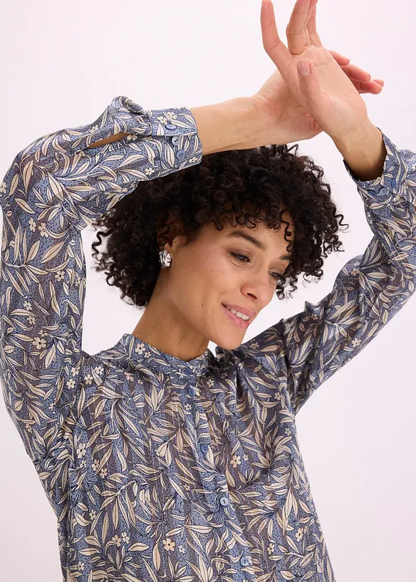 L&aring;ng chiffongblus, bonprix