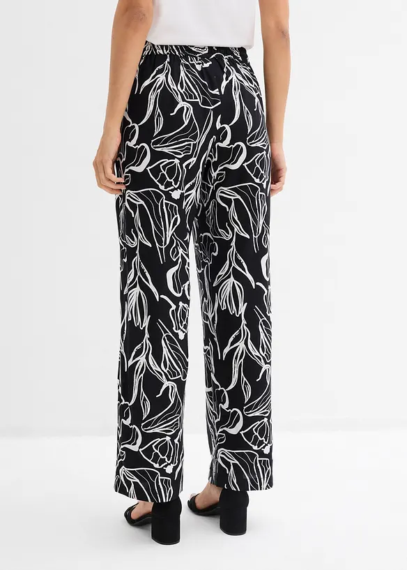 Dra p&aring;-byxa i viskos, bonprix