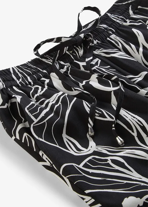 Dra p&aring;-byxa i viskos, bonprix