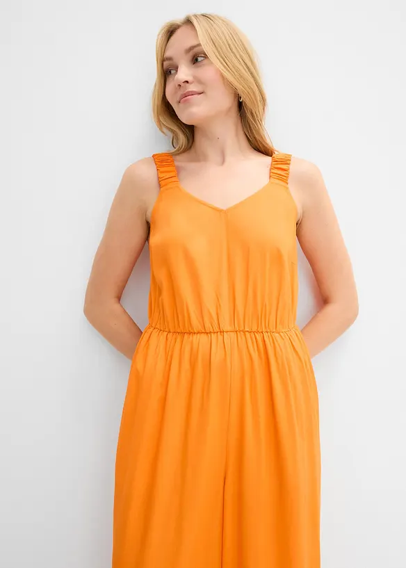 Jumpsuit i f&ouml;ljsam viskos, bonprix