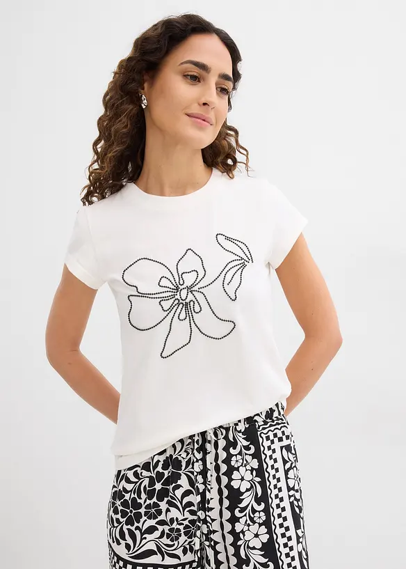 Topp av bomullsmix, bonprix