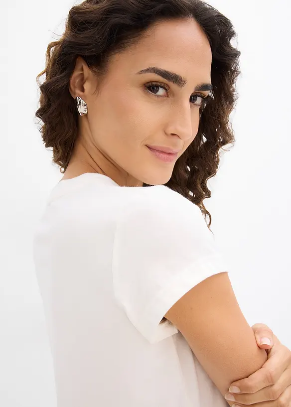 Topp av bomullsmix, bonprix