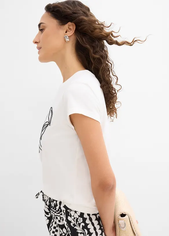 Topp av bomullsmix, bonprix